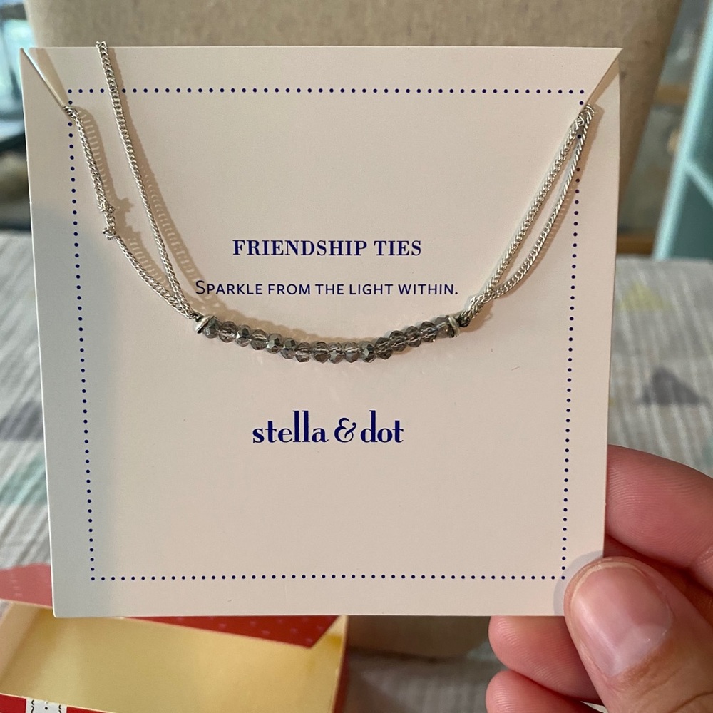 NIB Stella & Dot Light Adjustable Cord Bracelet